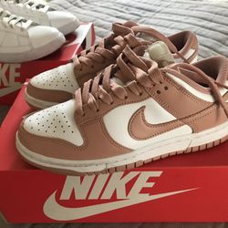 Nike Dunks Low Rose Whisper Size 5.5