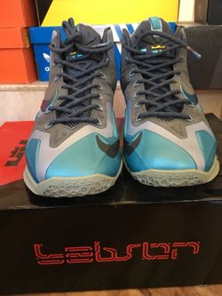 Lebron 11 gamma blue sz 9