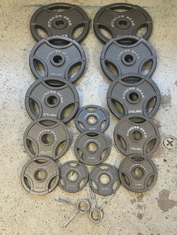 Fitness Gear Olympic Weight Plate Set