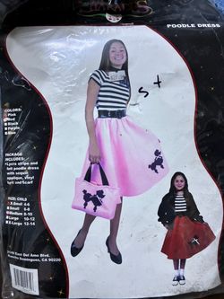 READ DESCRIPTION Brand New Kids 4-6 Pink and Black Girls’ Dress –Stained