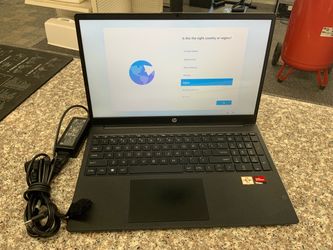 Hp 8gb ram 256 SSD laptop