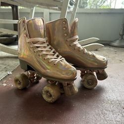 Impala Rose Gold Roller Skates
