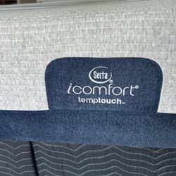 King Serta Tempertouch mattress box and frame exellent condition I deliver!   Retail $1,489 Your Price $575   I can deliver 