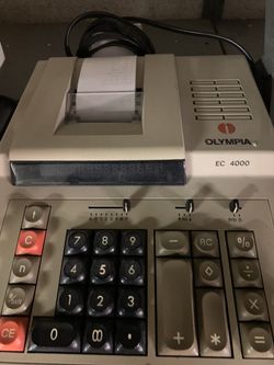 Olympia calculator printer EC 4000