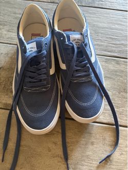 Vans Blue suede and canvas