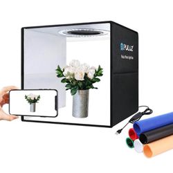 Photo Studio Light Box For Photography, Foldable LED Ring Light LIKE NEW!
