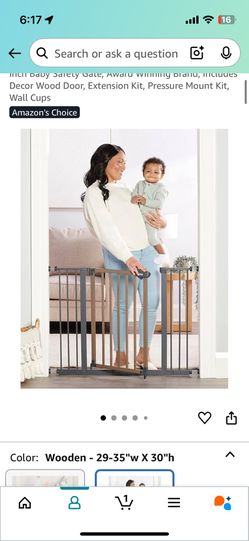 Regalia Safety Gate 29-39.5 Inches Wide