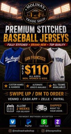 Premium sports jerseys