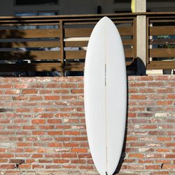 NEW CHANNEL ISLANDS MID TWIN SURFBOARD - 6’5