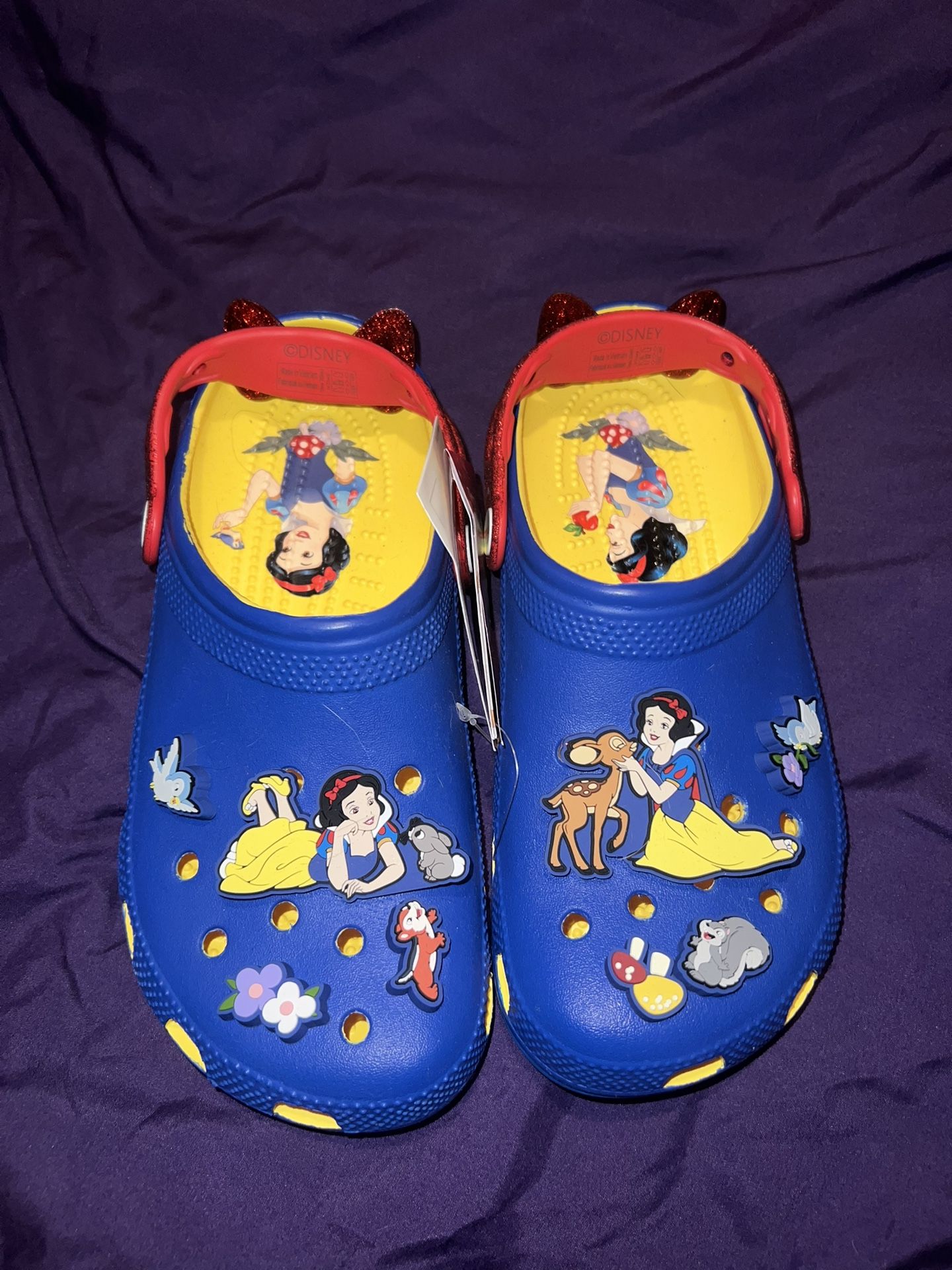 Snow White Crocs