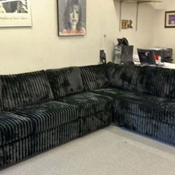 New Large 119x92 Sectional Jumbo Corduroy Sofa Couch! Free Delivery 🚚!