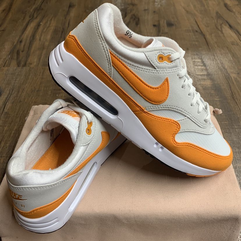 Nike Air Max 1 86 OG G Golf Shoes “Bright Orange”. (Size  display picture 3