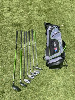 7 clubs US kids clubs green 57inch