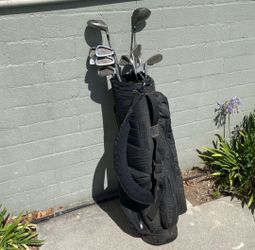 Dunlop FZ-300 Oversized Righty Golf Club Set With Callaway Golf Bag