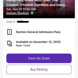 Camp Flog Gnaw GA 2-Day Pass