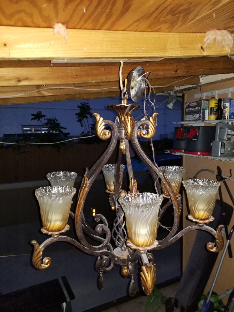 Wrought iron Chandelier 