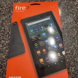 Amazon  Fire 7’’ Tablet With  Alexa 