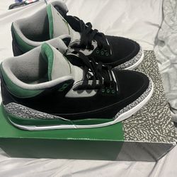 Jordan 3 Forest Green 10.5
