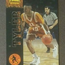 1994-95 Ted Williams Classic B.J. Tyler #70 Texas Longhorns NCAA Basketball Card Vintage Collectible Trading College University 1994