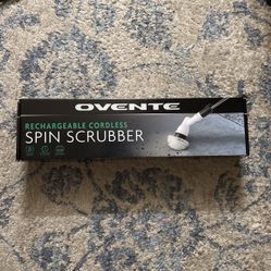 Rechargeable Cordless Spin Scrubber