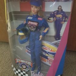 1998 Nascar Barbie - 50th Anniversary Collector Edition