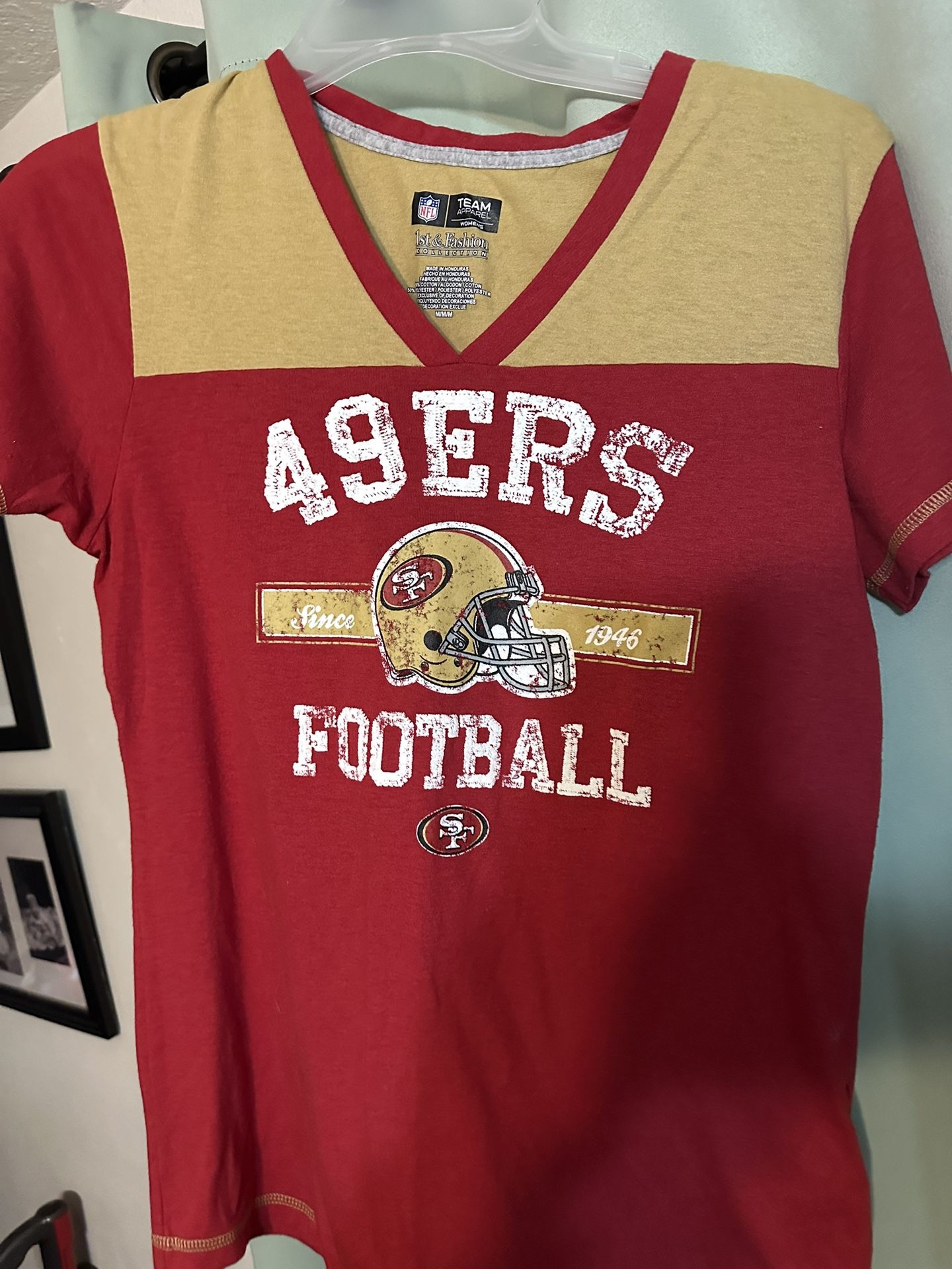 49Ers Shirt Size Medium