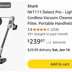 Shark Detect Pro Vacuum 