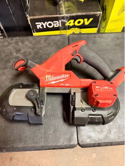 Milwaukee TOOL ONLY  M18 FUEL 18V Lithium-lon Brushless Cordless Compact Bandsaw USED$275