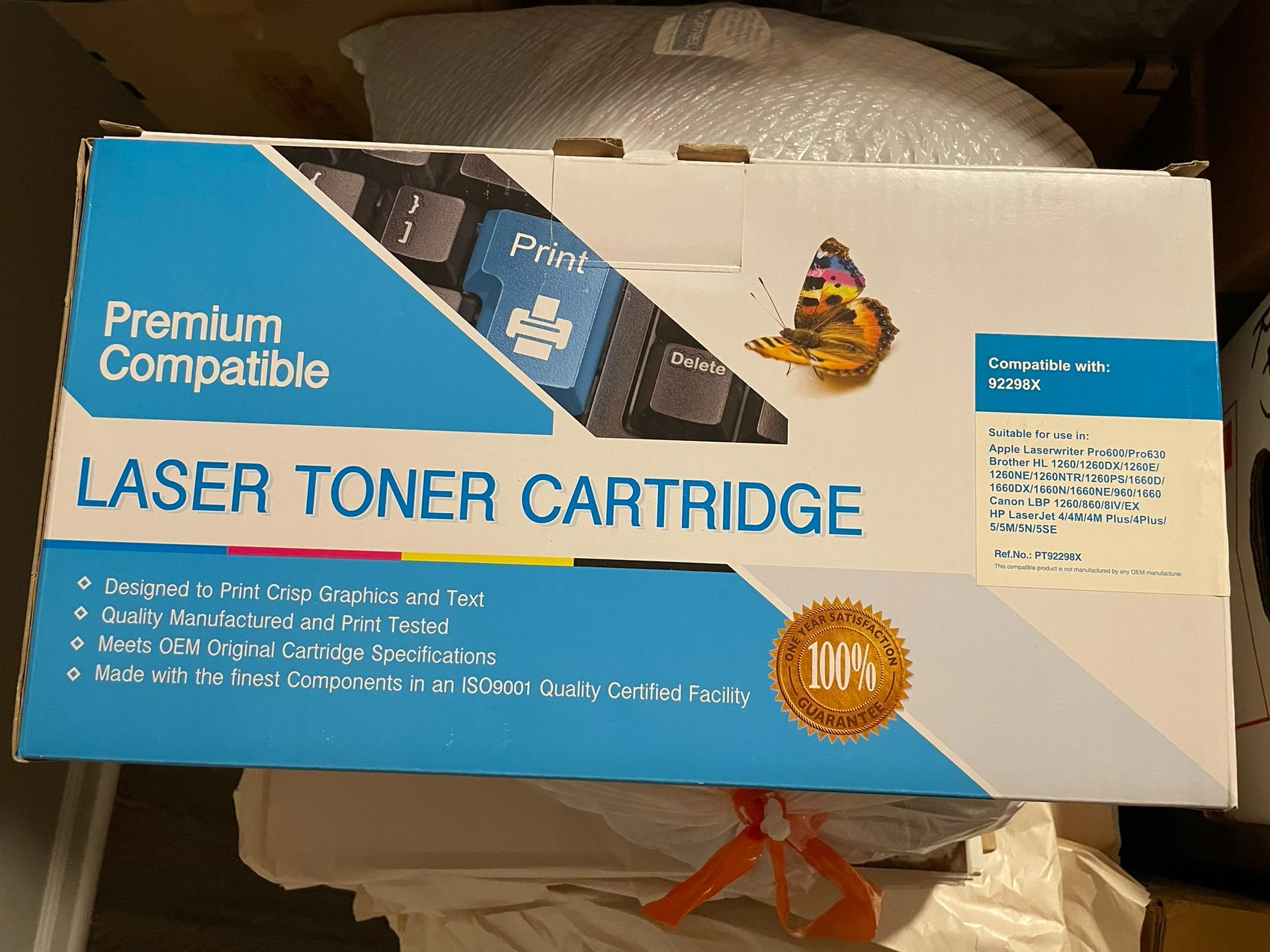 New! HP 92298X laser printer toner cartridge! 50% off!