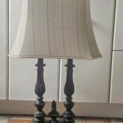 Elegant  Vintage 2 Bulb Lamp . Quite Heavy 
