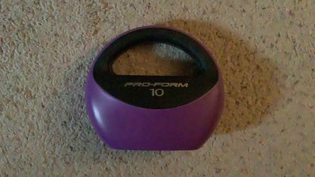 Pro-Form Purse style Kettlebell 10 LB weight