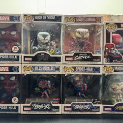 Spider verse Funko Lot