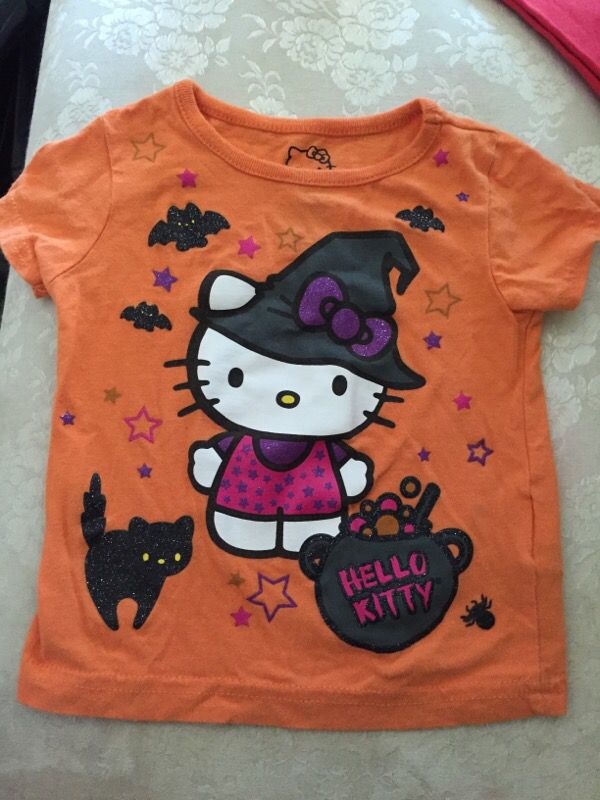 18mo hello kitty Halloween shirt