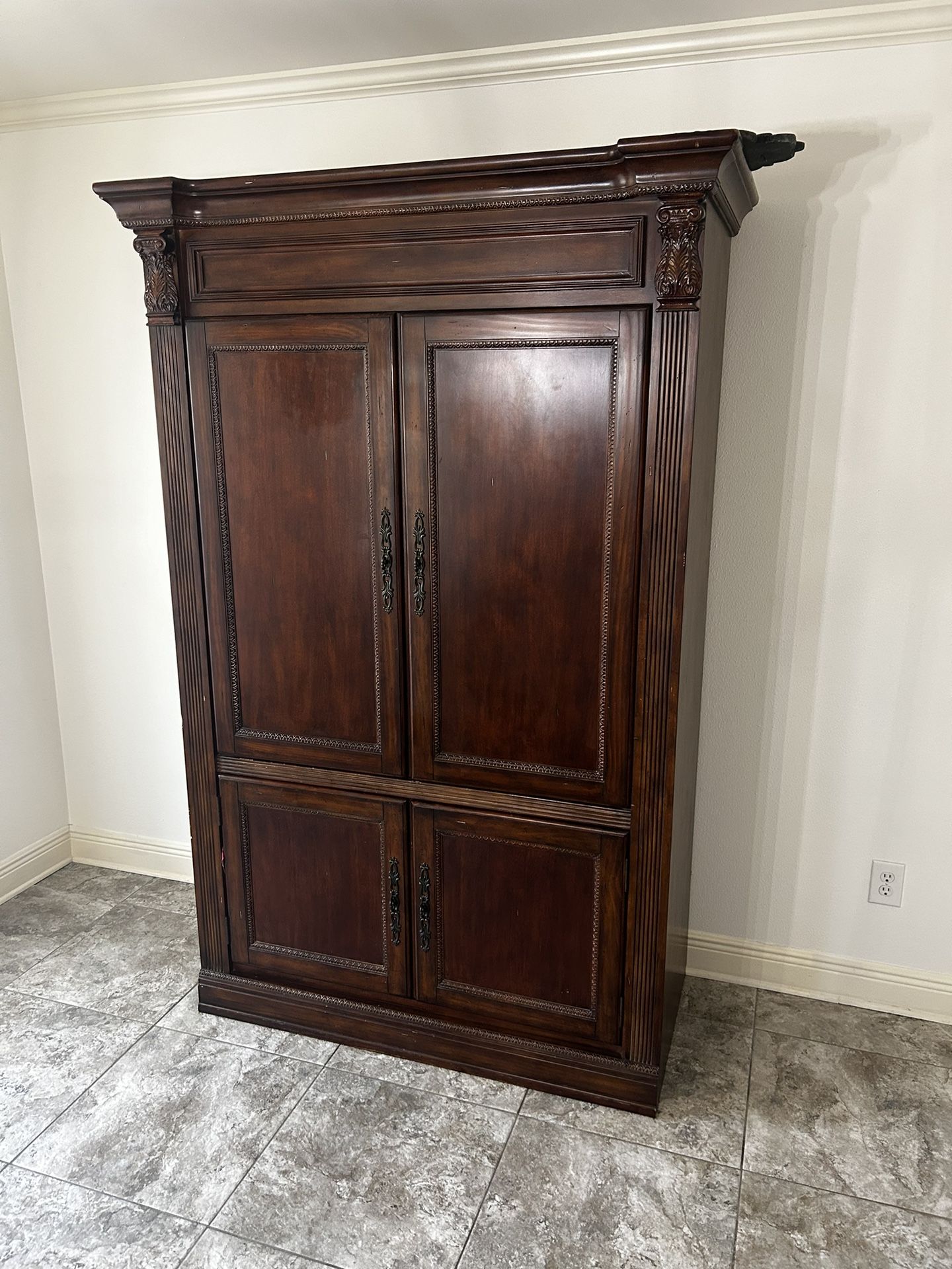 Wood Armoire