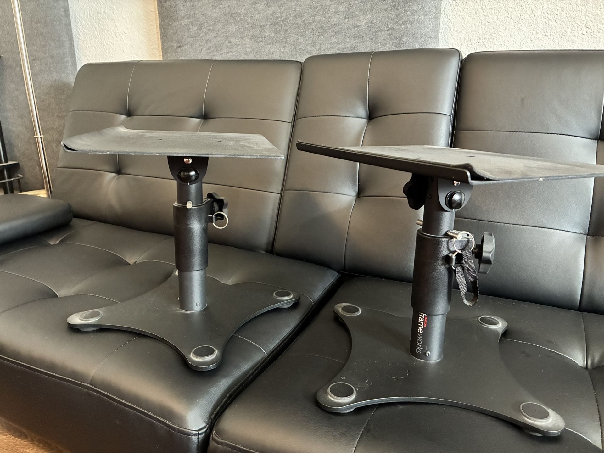 Gator Frameworks Desktop Studio Monitor Stand-Pair