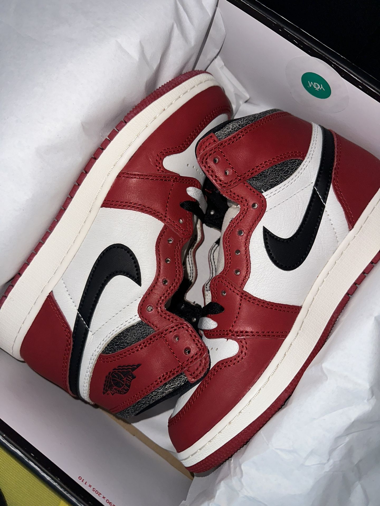 Jordan 1 High Lost & Found GS Size 5.5y/ 7W