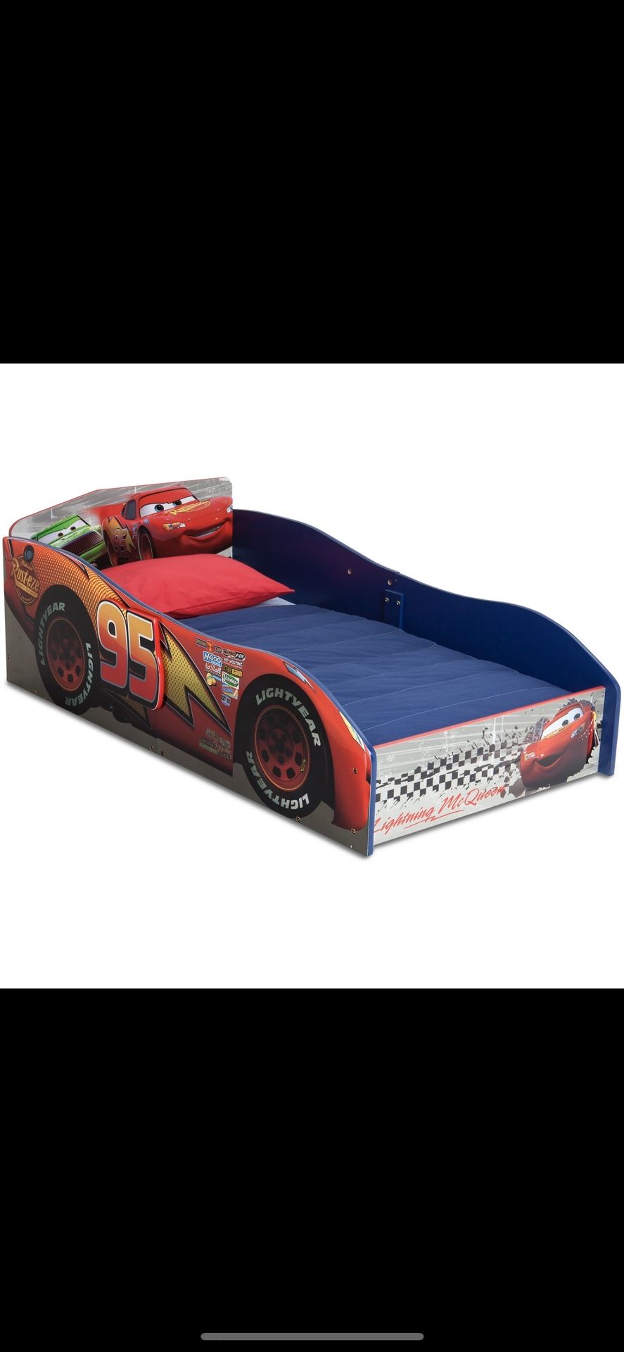 Lightning McQueen Toddler Bed 