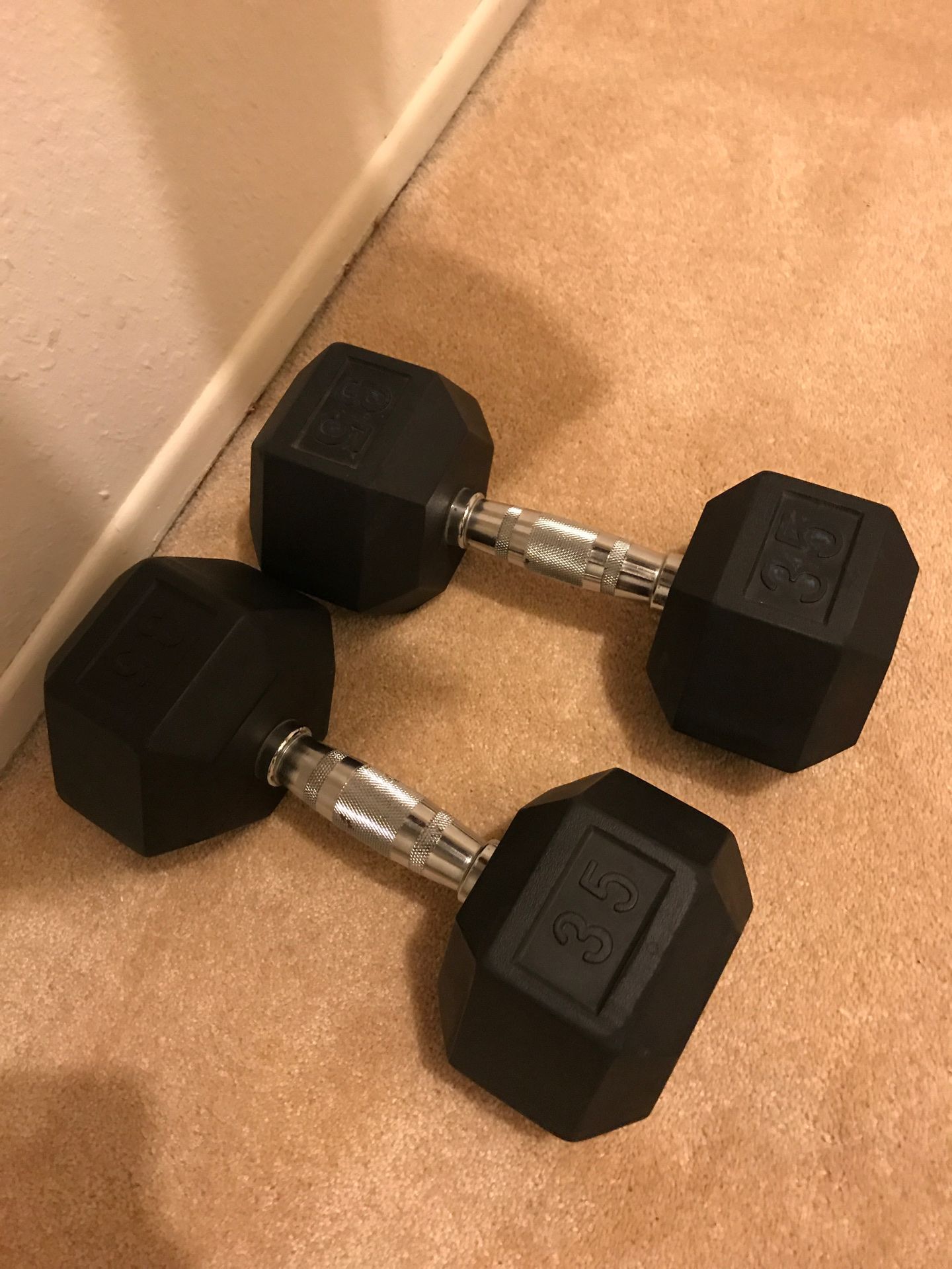 35 pound weights