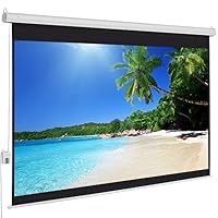 100” Motorized Electric Projection Screen
