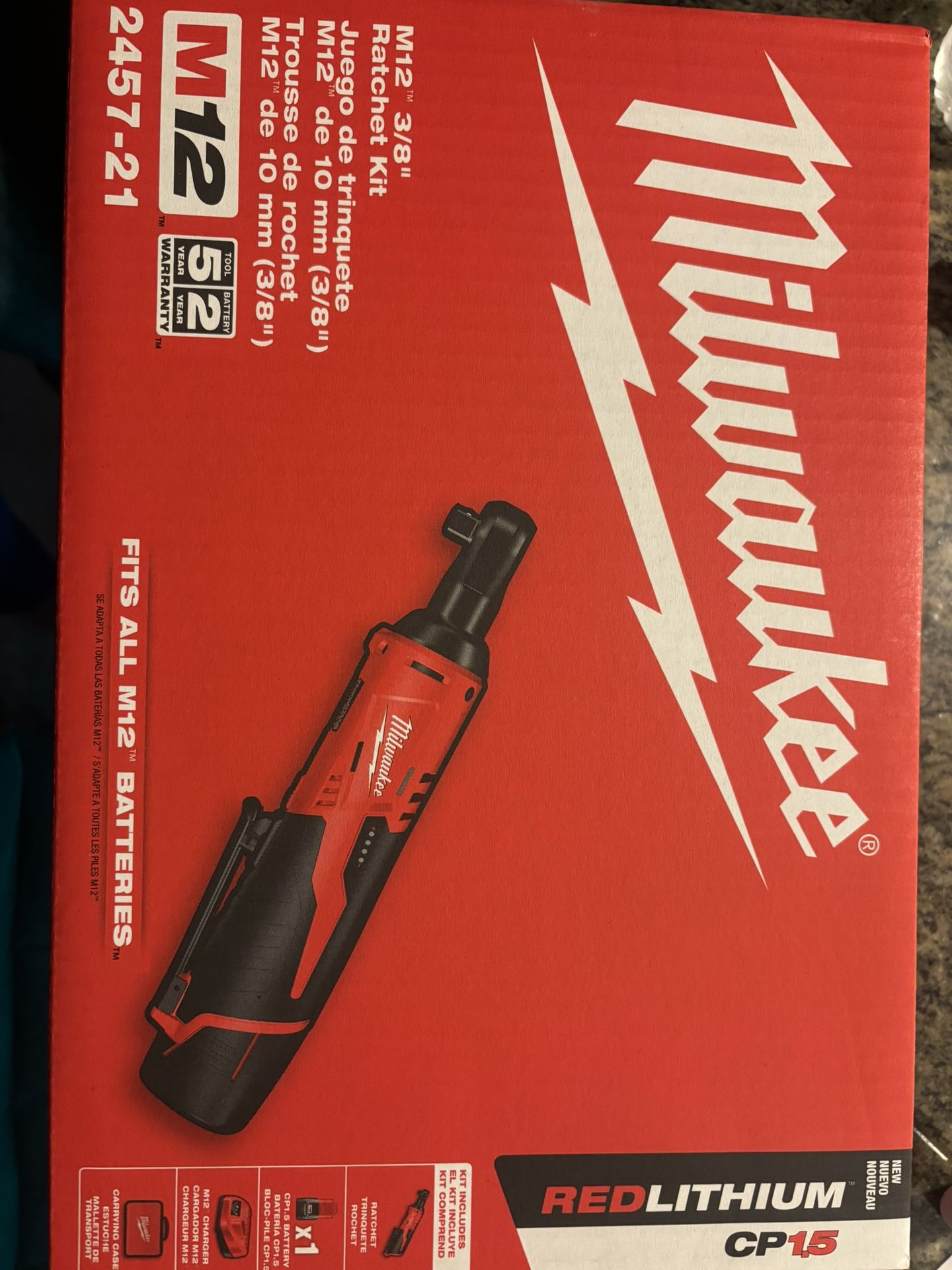 Milwaukee Ratchet Kit