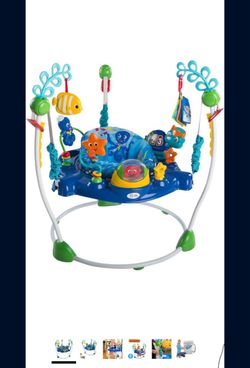 Blue Baby Bouncer