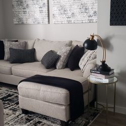 Two Piece Sectional with Chaise 