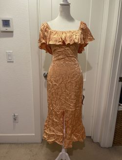 NSR Satin Like Summer Dress