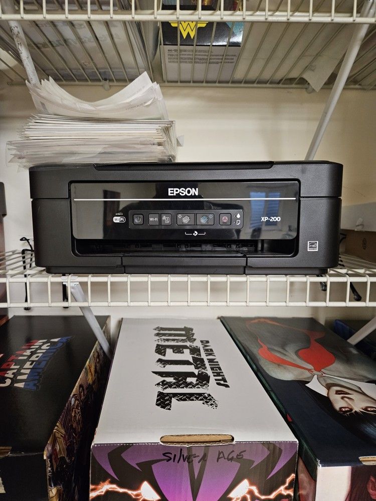 Epson XP-200 All-in-One WiFi Color Inkjet Printer/Copier/Scanner