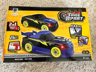 Take Apart Car Modification Toy Set
