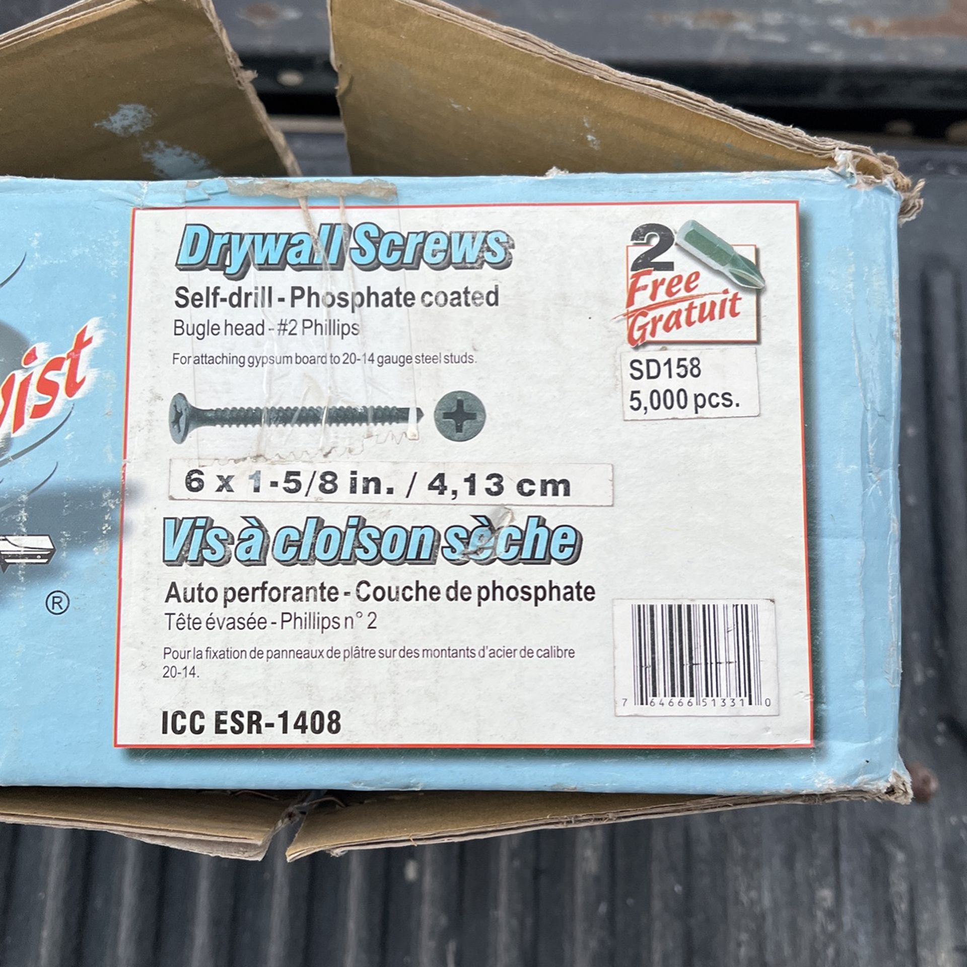 Self Drill Drywall Sheetrock Screws