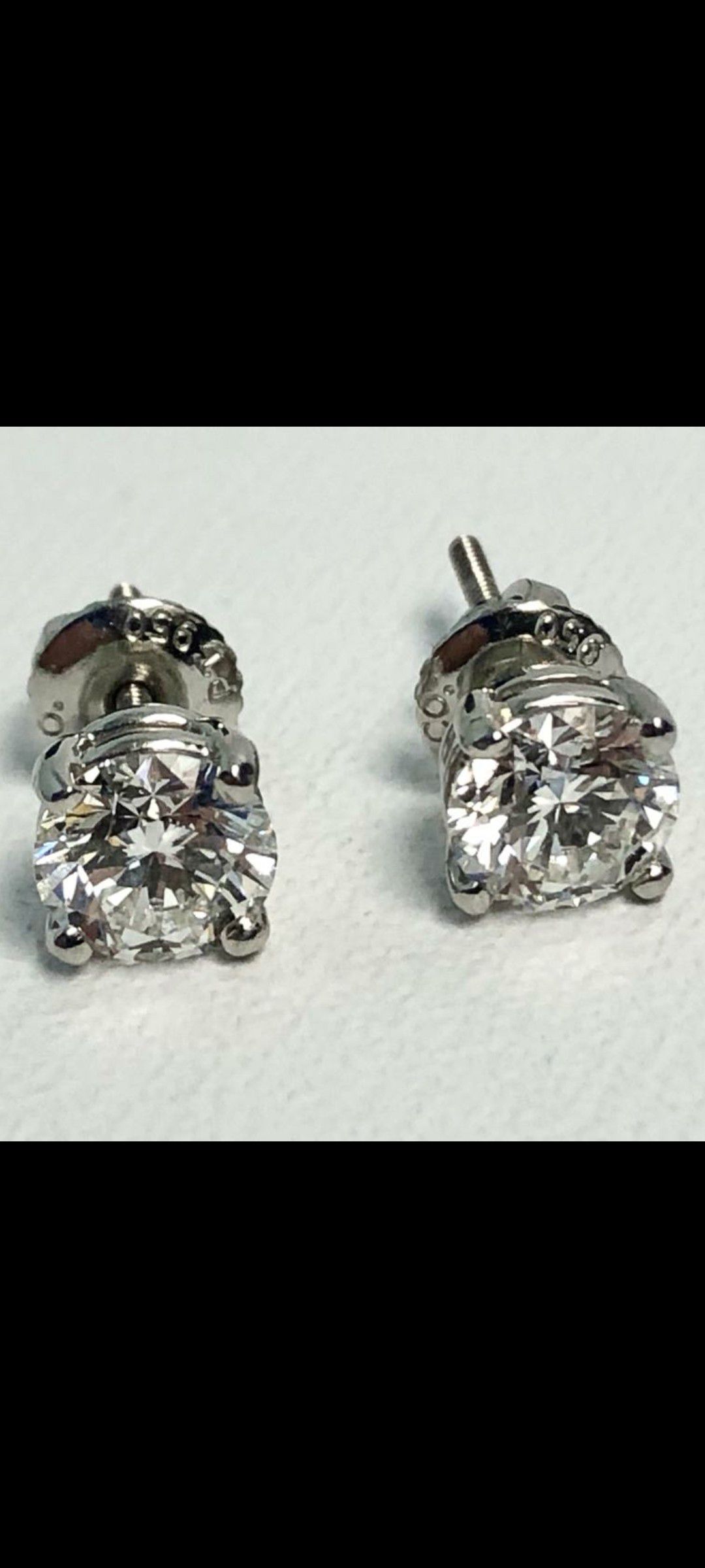 Beautiful Tiffany and Co diamond earrings
