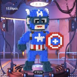 Captain America Micro Building Blocks Marvel