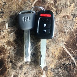 Honda CRV key new