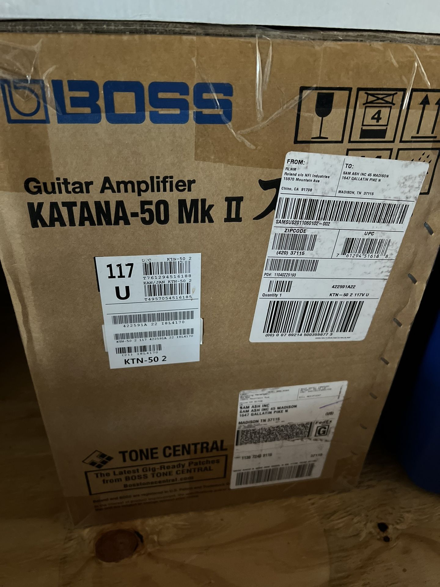 New In Box Boss Katana MKII 50